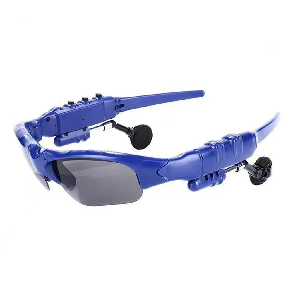 Deportes Estéreo Inalámbrico Bluetooth Ciclismo Gafas de sol 5.0 Auriculares Teléfono Polarizado Conducción Gafas de sol/mp3 Montar Ojos Gafas: YELLOW