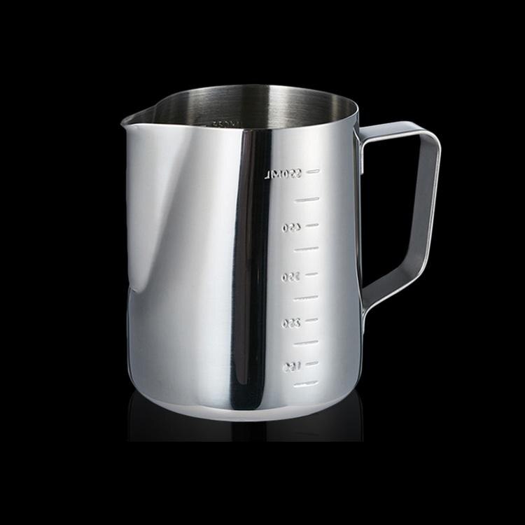 Barista herramientas Latte Art útil pluma de lujo Utilidades domésticas Para Cozinha flor taza café leche burbuja tarro escala 600ml