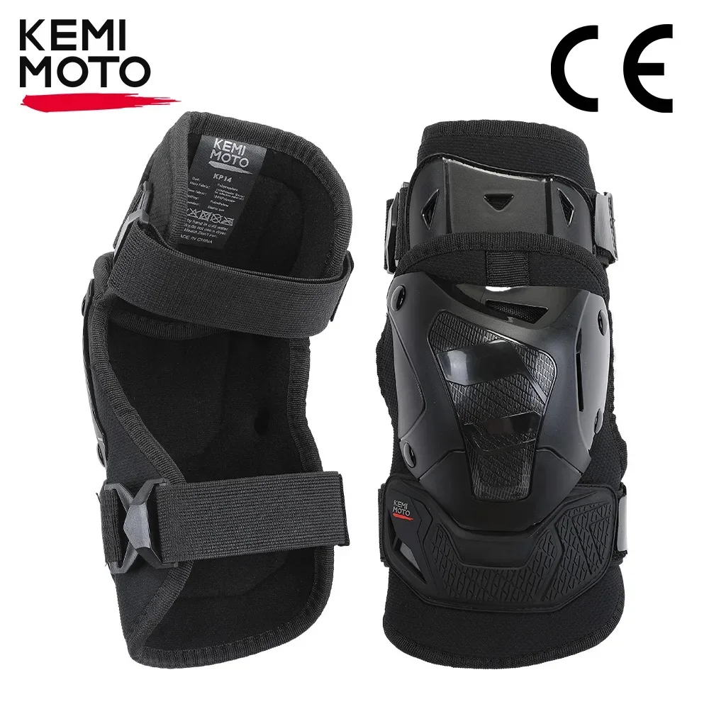Ginocchiere CE1 Equipaggiamento protettivo Ginocchiera Anti-caduta Protezione di sicurezza Attrezzatura Sport all'aria aperta Moto Equitazione Skateboard Sci