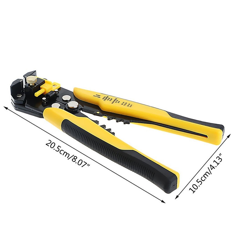 3 in 1 Multi-functional Crimping Tool Auto Crimping Pliers Cutting & Pressing Wire Stripper Self Adjusting Electrician Tool