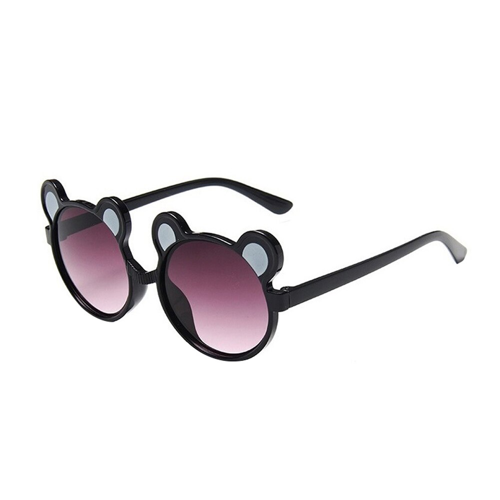 Kids Zonnebril Fshion Zomer Baby Jongens Meisjes Cartoon Leuke Beer-Vormige Anti-Uv Zonnebril Voor Fotografie Outdoor Strand: B