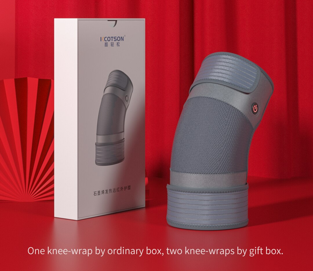 Knee Heating Wrap Knee Support for Arthritis Heated Knee Brace Wrap Knee Pads Thermal Therapy Knee Brace Wrap for Pain Relief