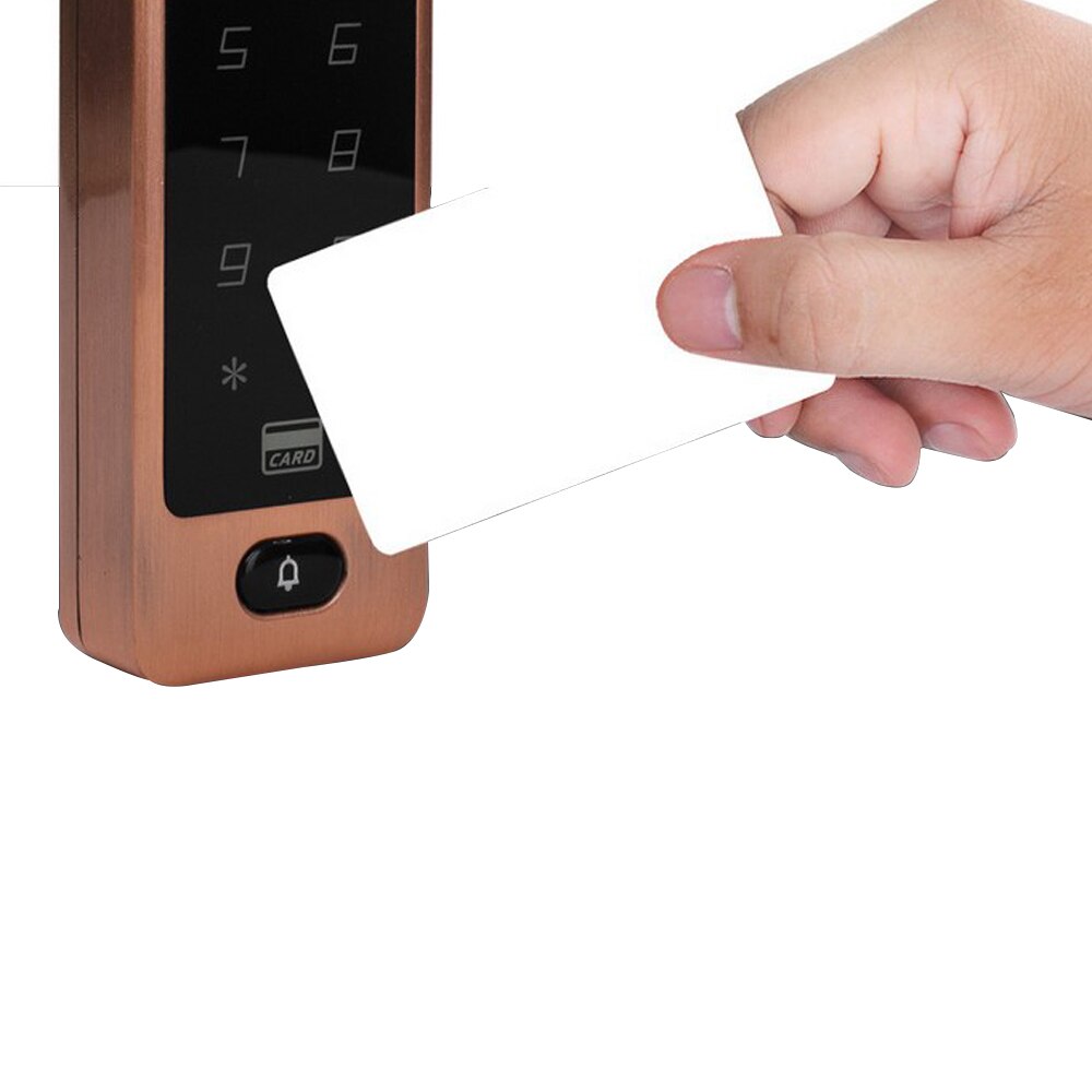 Electronic Door Lock Electric Touch Metal RFID Gate Opener Smart Keypad Reader 125khz ID Card Door Access Control