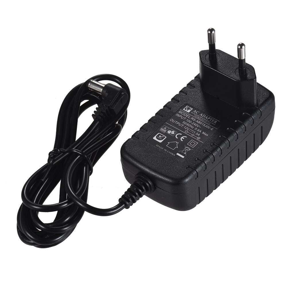 12V 1,5 A AC Energie Adapter Kamera Ladegerät für Viltrox L116T L116B L132T L132B VL-162T LED Video Lichter 100-240V Breite Spannung