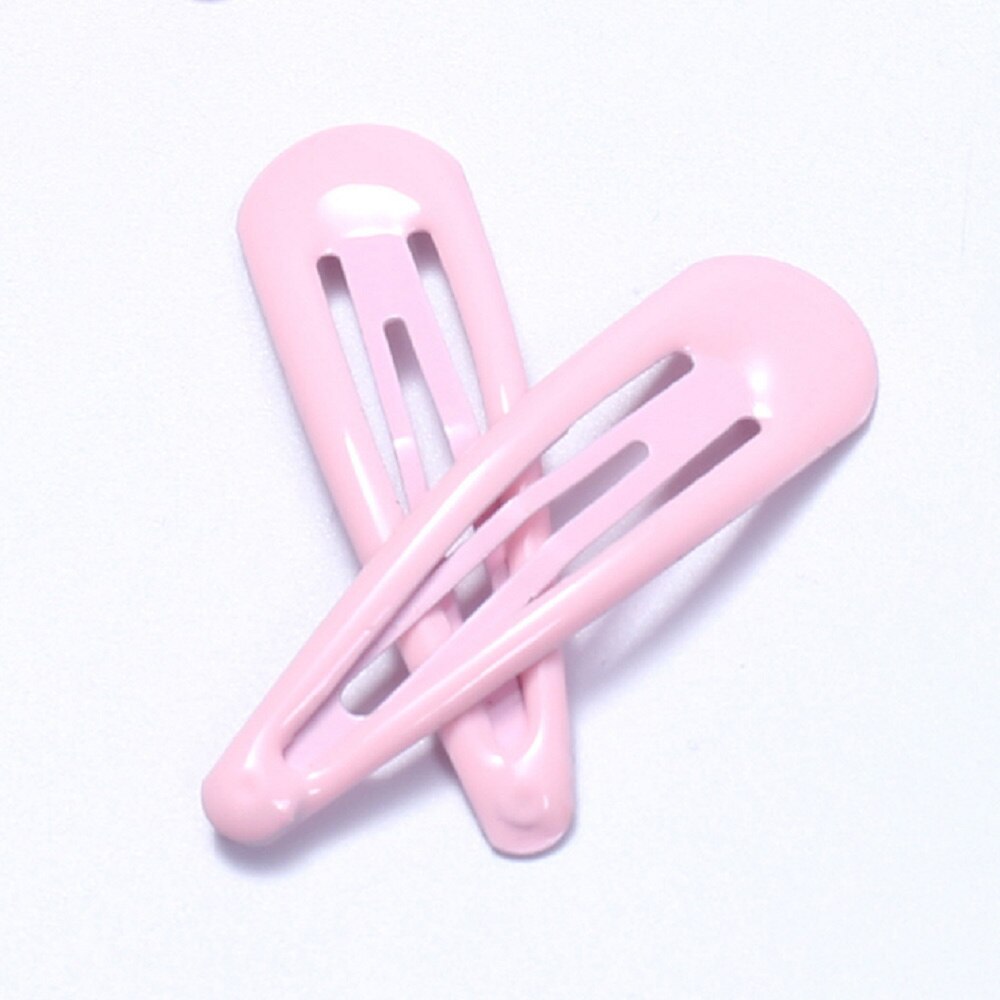 Barrettes à cheveux pour enfants, épingles colorées, couleur bonbon, 1 pièce, accessoires: pink
