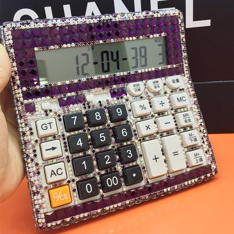 diamante Del diamante Del strass Trapano Calcolatrice