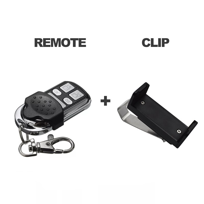 Hormann Garador HSE2 868 Afstandsbediening Duplicator 868.35Mhz: SMG-012 and clip