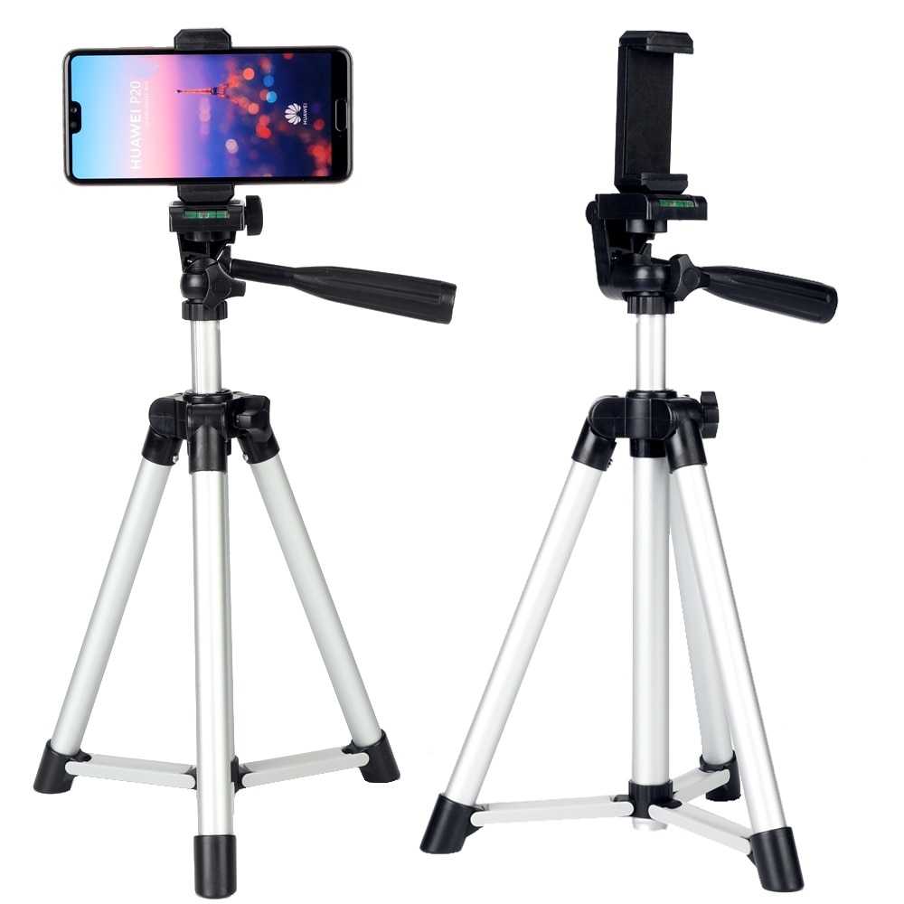 Foldable Tripod Stand Mount Clip Camera Phone Holder for Huawei P10 P20 P30 Pro Lite P Smart Z Y5 Y6 Y7 Honor 8S 8X 7X 9X