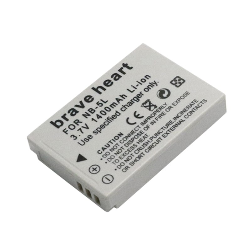 4x Bateria NB-5L NB 5L NB5L Batterie + LCD Ladegerät Für Kanon S110 SX200 SX210 SX220 SX230 IST HS IXUS 850 870 800 860 990 SD kamera: 1Batterie