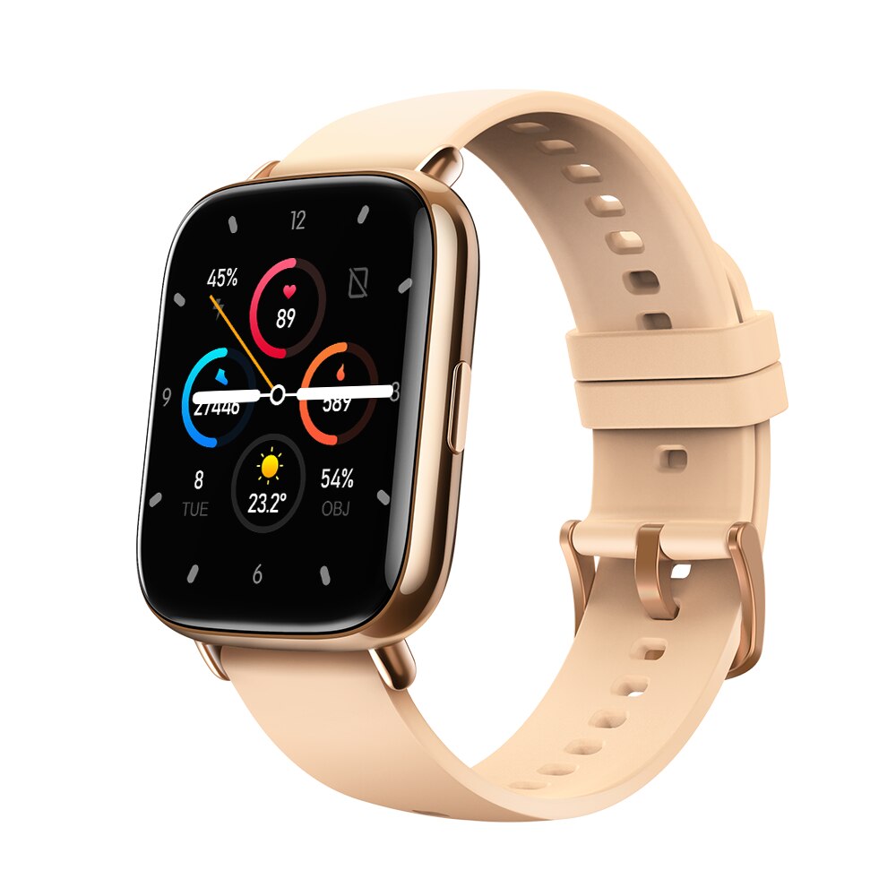 Xiaomi Smart Watch Men UM68T Full Touch Screen Bluetooth Watch Pedometer Body Temperature Detection Dynamic Heart Rate Sleep: Gold