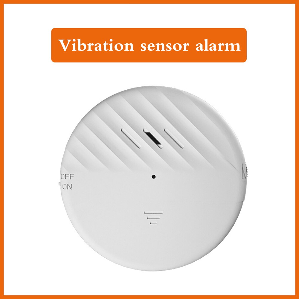 Smart Vibration Sensor Motion Shock Sensor Detection Alarm Monitor 125db Break Sensor Alarm for Home Window And Door Security