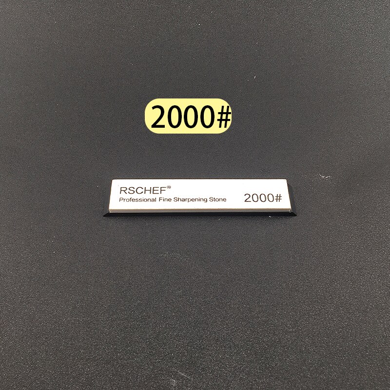 Large rs whetstone sharpener white corundum fixed angle whetstone sharpener sharpener honing tool 120#-3000#: 2000
