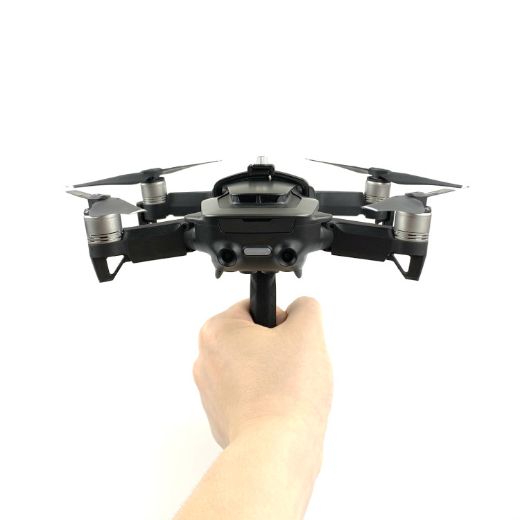 Drone håndholdt skydestativ gimbal stabilisator start og landing bærbart håndtag til dji mavic pro  / 2 rro & zoom air