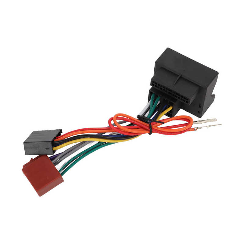 ISO Radio Adapter Radio ISO Wiring Harness Plastic... – Grandado