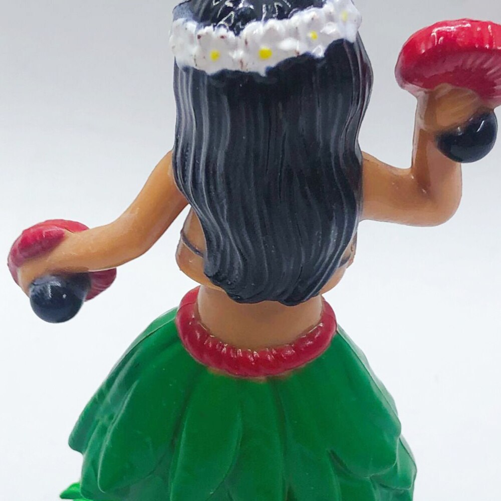 Hula Girl – poupée solaire hawaïenne pour filles, ornements de voiture créatifs, de dessin animé