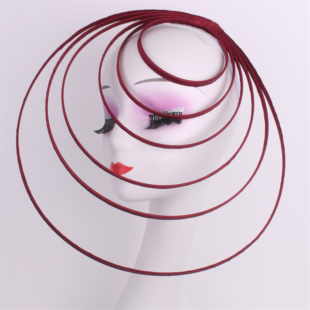 Royal Ascot Luxury Fascinator Hat Women Wedding Headpiece Mesh Hat Formal Event Pillbox Fascinator Hats Ladies Mariage Millinery