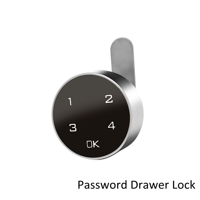 Digitale Elektronische Codeslot, Touch Screen Wachtwoord Lock Voor Kabinet Mailbox Bestand Sauna Lade School Lockers Eenvoudig Te Installeren