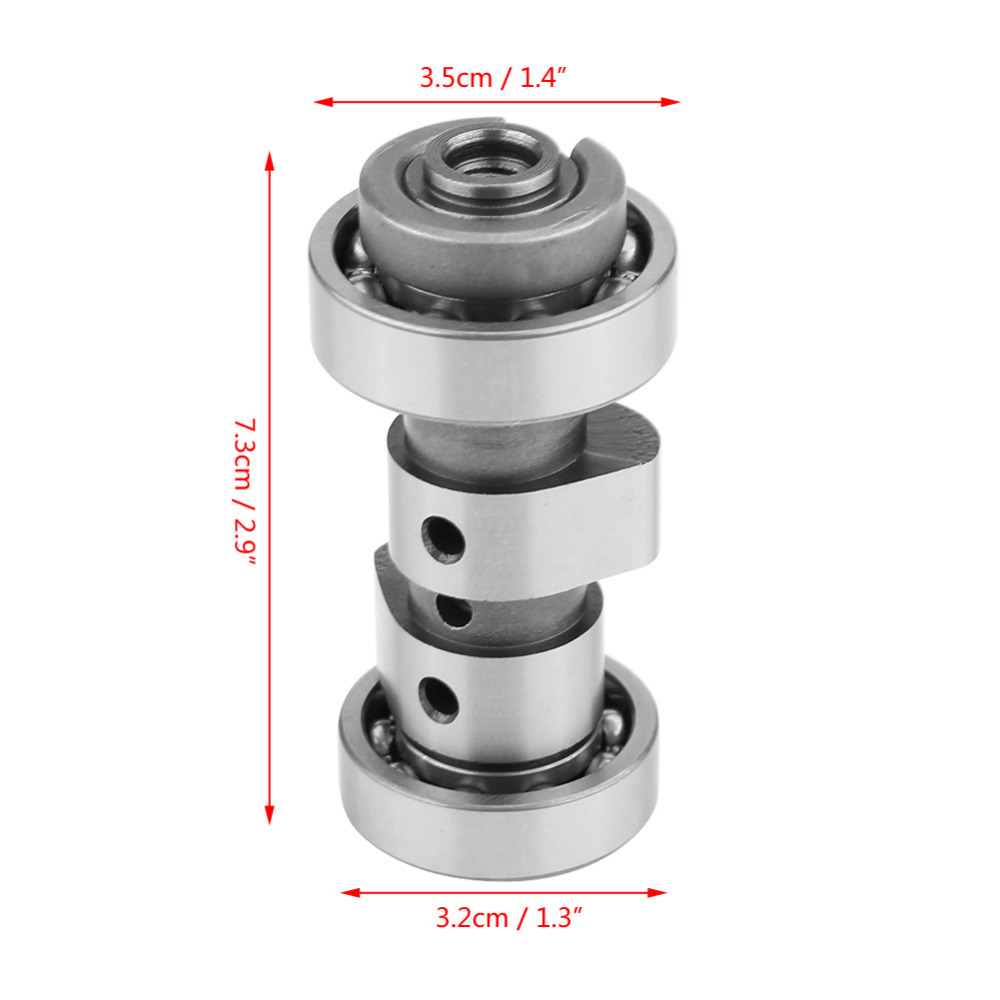 Accesorios de motor de motocicleta de alto rendimiento árbol de levas para Yamaha YBR 125 YBZ 125 XTZ 125 piezas del cigüeñal del motor