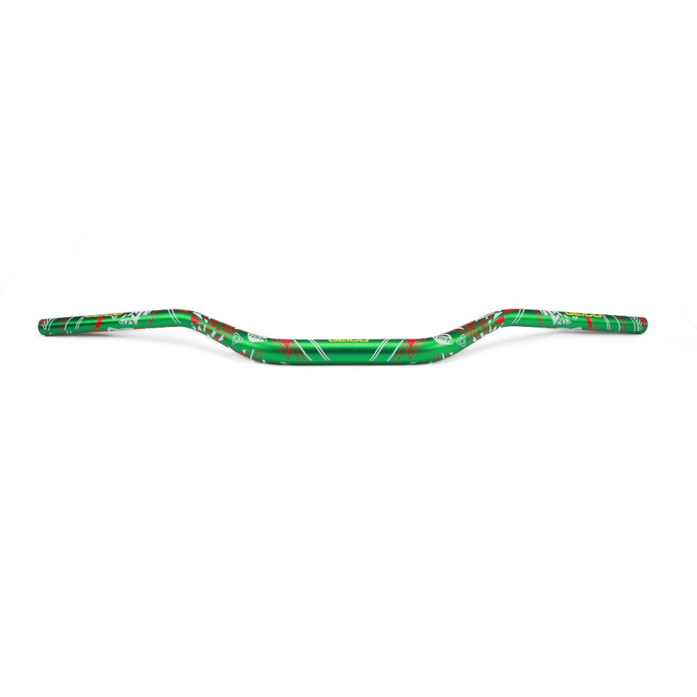 Motorfiets Motocross 1 1/8 &quot;28Mm Zwart Stuur Fat Bar Handvat Buizen Voor Ktm Crf Yzf Wrf Rm Kxf pit Dirt Bike Off-Road Enduro: green