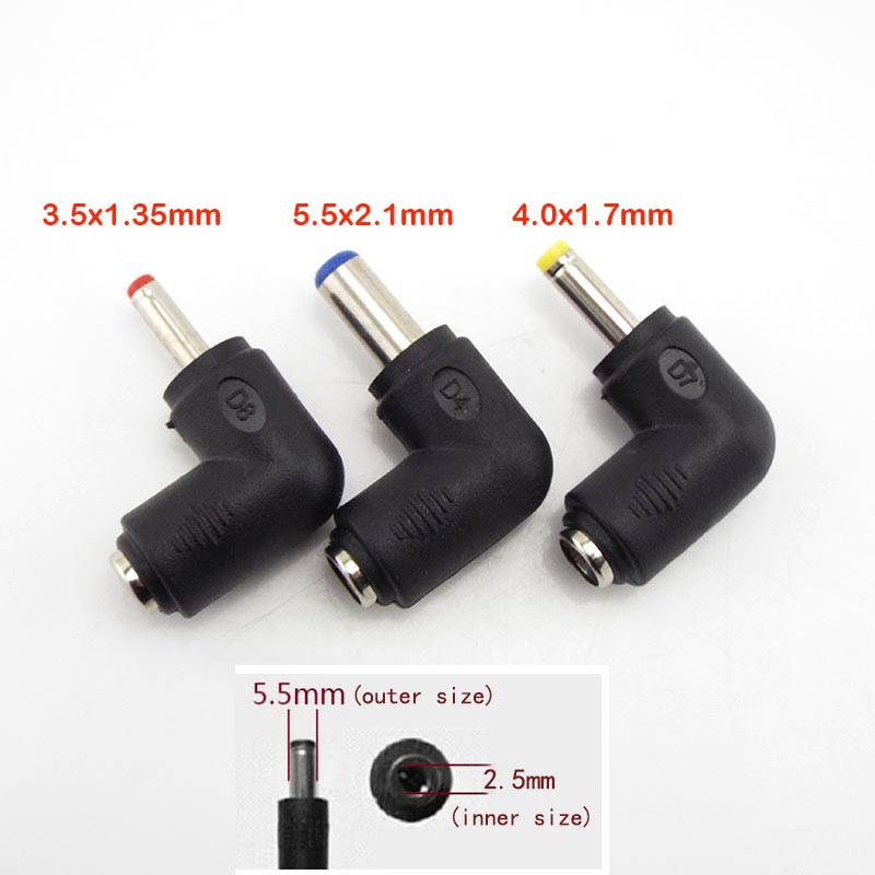 5v 2a voeding adapter oplader eu stekker 5.5x2.1mm 3.5x1.35mm connector haakse dc stekker voor led transformator opladen