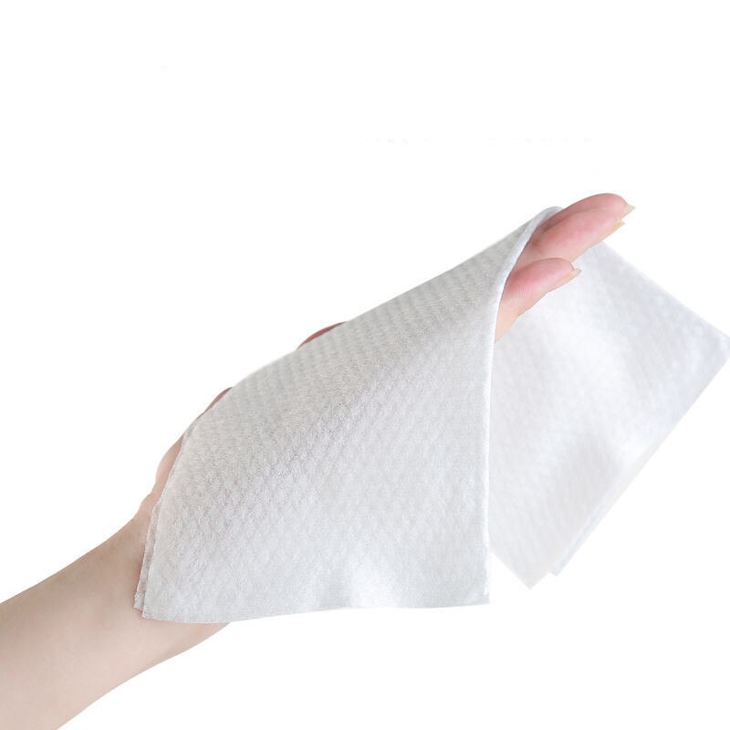 1 Roll Of Disposable Non-Woven Facial Tissue Paper Make-Up Wipes Cleansing Cotton Pad