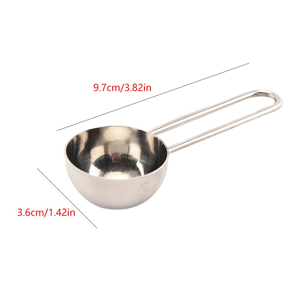Kitchen Measuring Spoon Home Baking Cooking Flour Seasoning Coffee Powder Measuring Scoop, Rose Golden