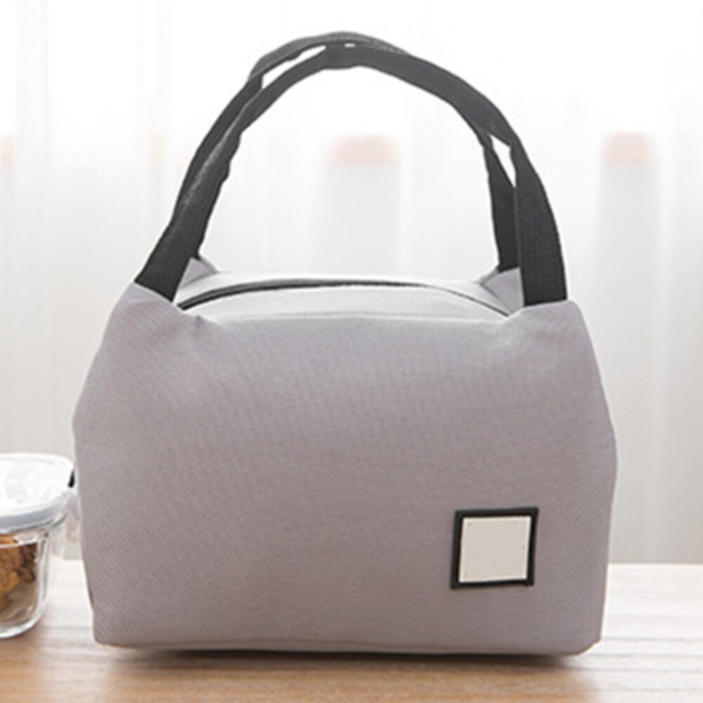 Thermal Insulated Carry Office Lunch Bag Storage Outdoor Picnic Camping Cooler Tote School Bento Container Food Portable