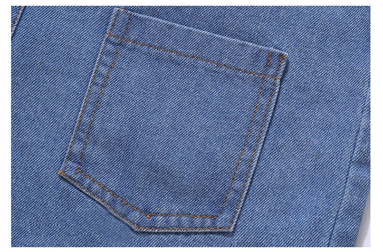 Mono vaquero holgado para niños y niñas, pantalones cortos para adolescentes, pantalones vaqueros de verano, monos, Pantalones