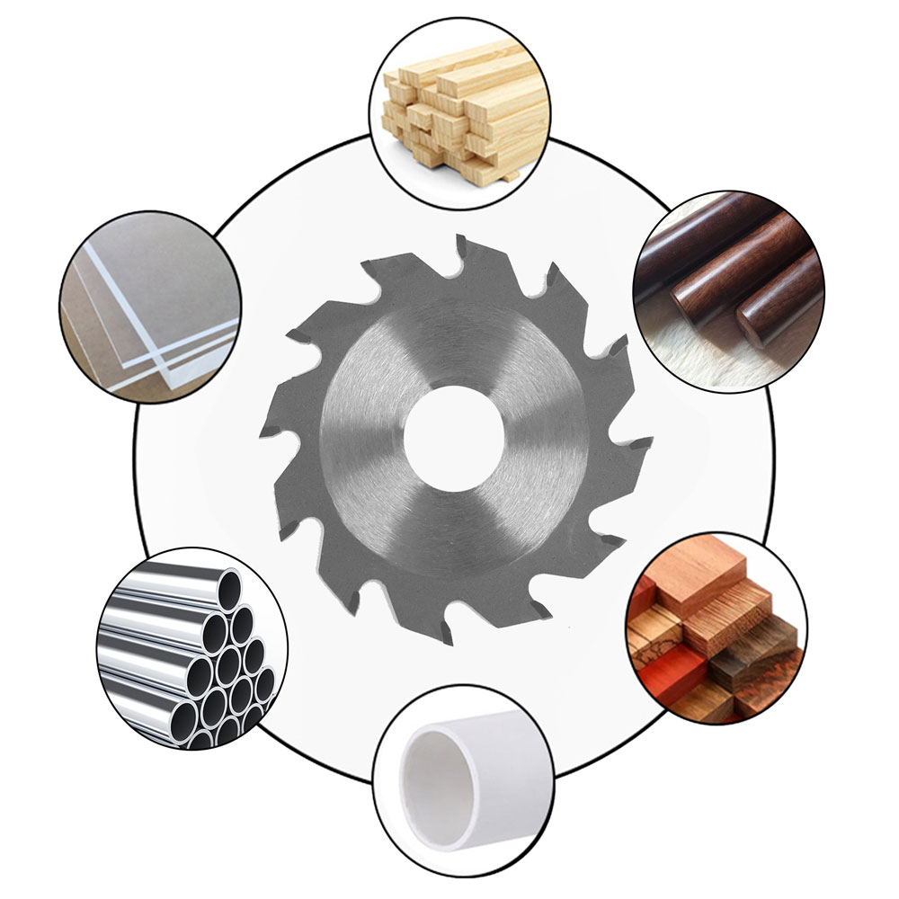 Hoja de sierra Circular de 2,5 pulgadas, hoja de sierra de aleación de 63mm de diámetro, hoja de sierra HSS, hoja de sierra de esmeril, hoja de sierra de resina, herramientas eléctricas