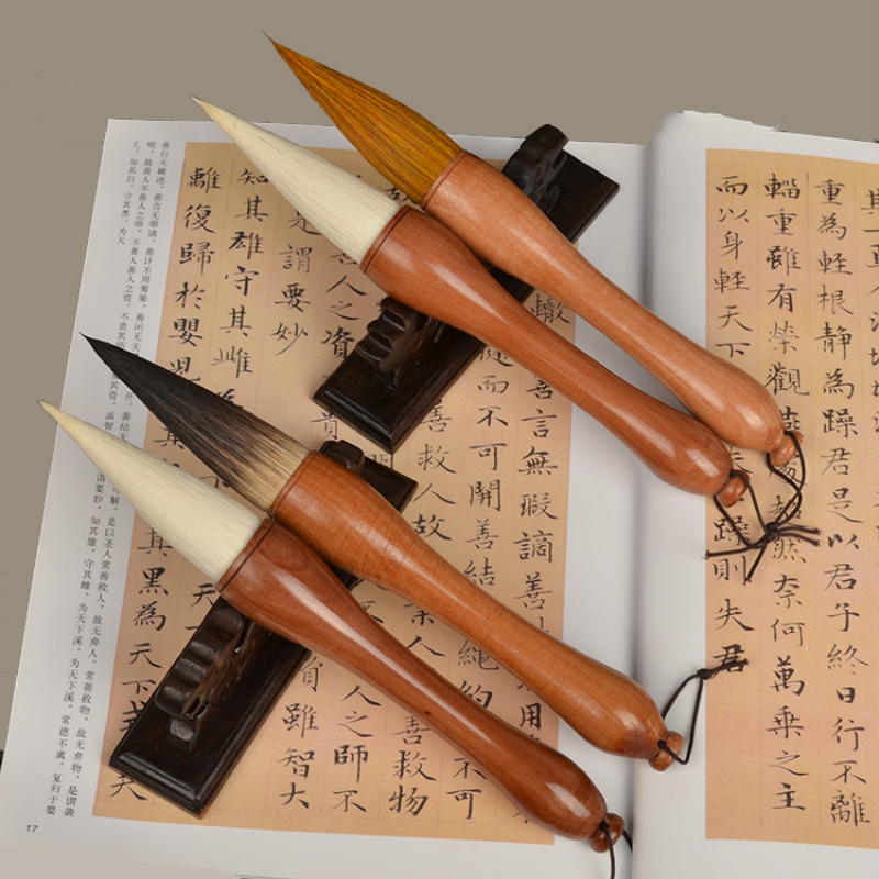 Oversized Hopper-shaped Brush Chinese Traditional Calligraphy Writing Brush Couplets Landscape Painting Tinta China Calligraphie