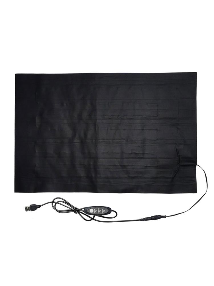 Elektryczna mata grzewcza dla psów i kotów regulowane USB przewód placki duży ciepła mata na łóżko z podgrzewaną wodą dla zwierząt domowych dużych zwierząt domowych koce i hodowla
