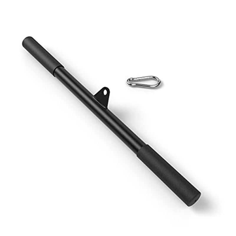 Pull Down Bar For Home Gym LAT Pulldown Attachments For Pulley System Gym Cable Machine LAT Pull Down Machine: Default Title