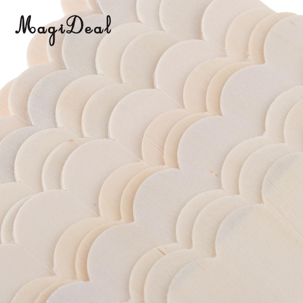 12 sztuk ręcznie robione drewniane dachówki dla 1/12 miniaturowe lalki dom pokój przedmioty sceny z życia DIY produkcja mebli akcesoria