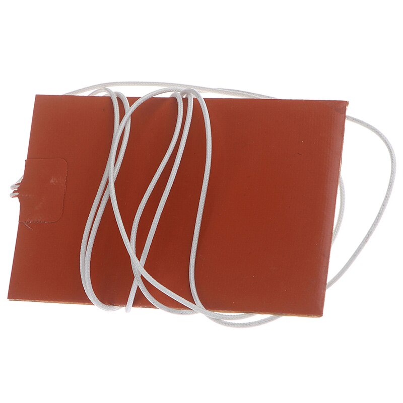 300W 220V Silicone Heating Pad Square Rubber Heat Mat Heated Bed Plate Flexible Universal Engine Oil Tank Silicone Heater Pad