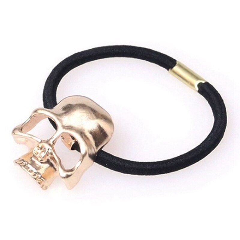 Halloween metalen schedelbot haarband haaraccessoires, haarband elastische haarband, haaraccessoires, sieraden vrouwen: Goed