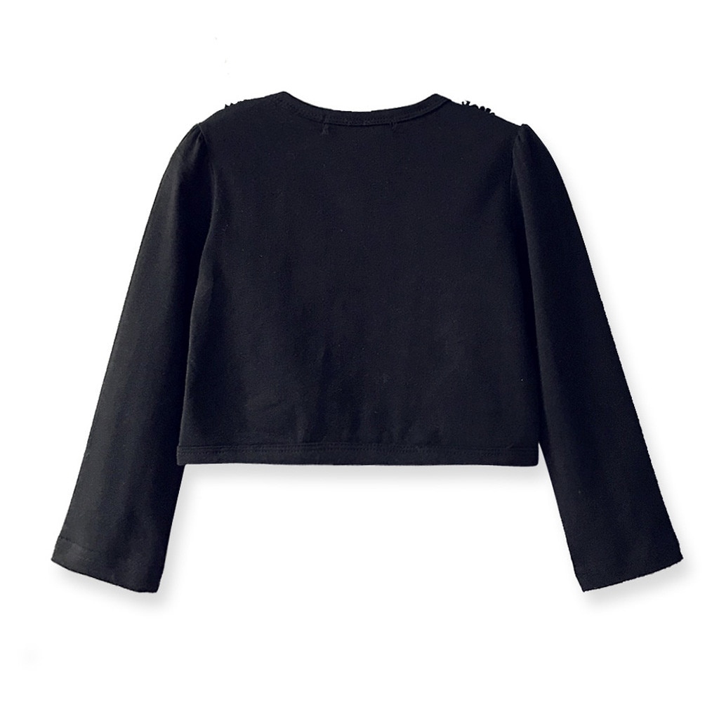 Cardigan boléro à manches longues en dentelle pour petites filles, vêtements princesse, nouvelle d'été pour enfants hauts
