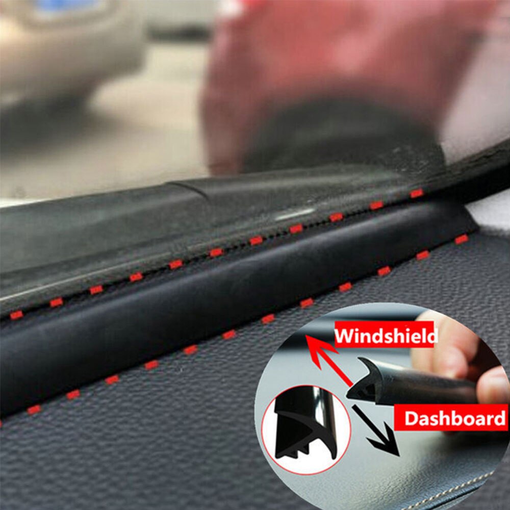 Sealing Strip Car Sealing Strip Universal Auto Sealing Strip Weatherstrip Sound Insulation Rubber 2M Durable