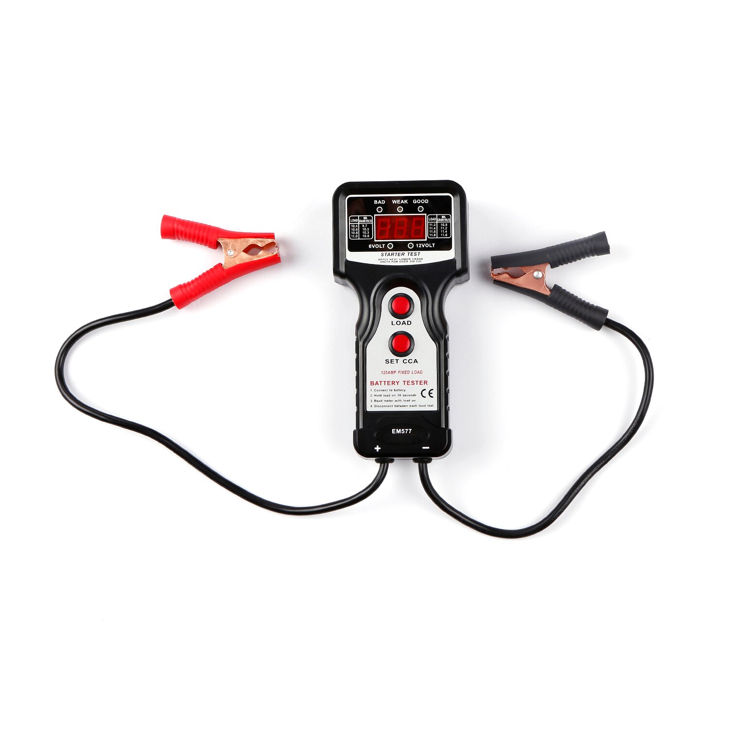 Universal Auto Digital Battery Tester Battery Load Checker Charging Voltage Test Tool Car Battery Voltage Tester Fault Diagnosis