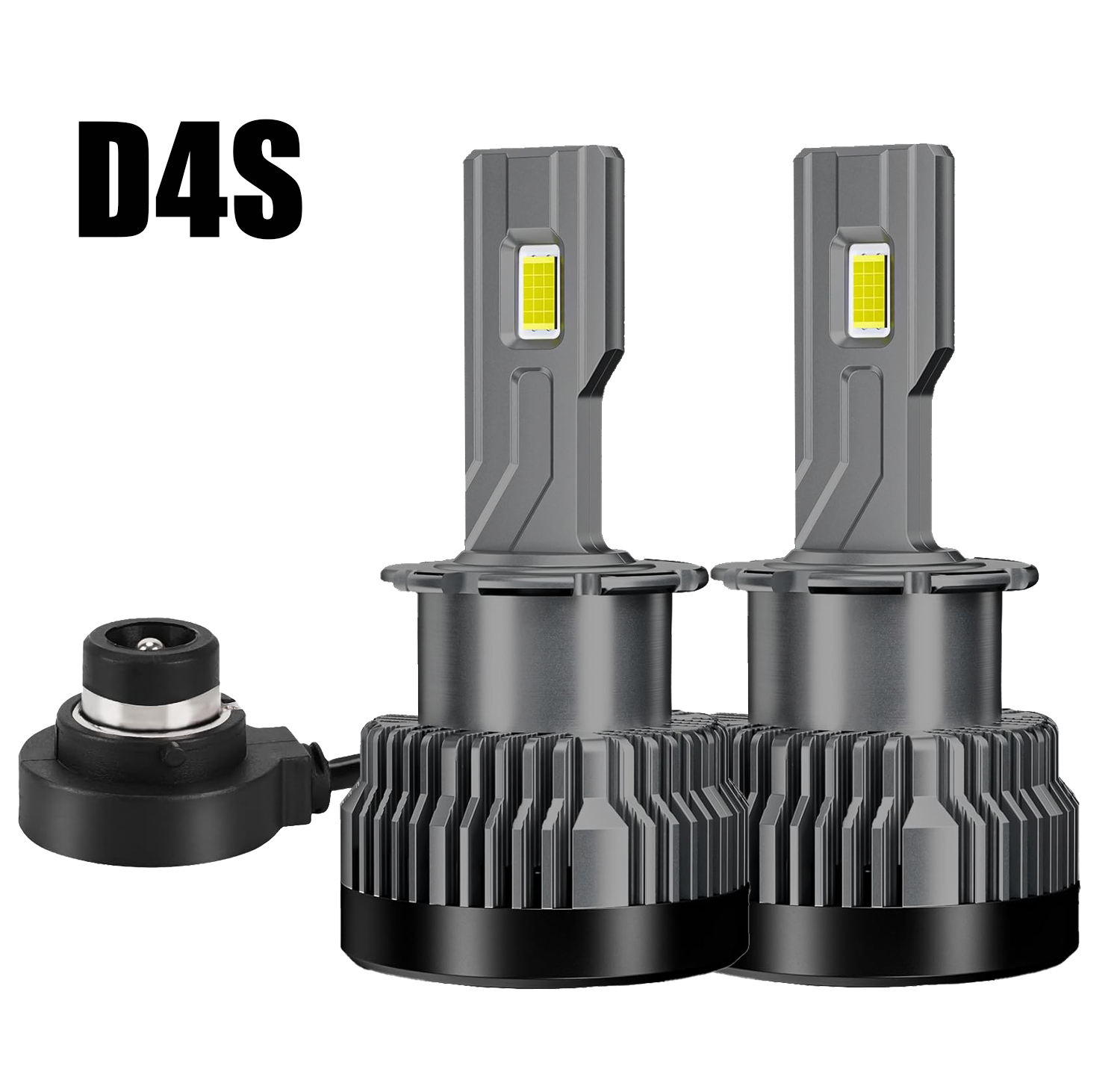 2 stücke D1S D3S LED Scheinwerfer Lampen Canbus CSP D4S D2S D8S 30000LM 35 W Super Helle D4R d2R Auto lampe 6000 K Weiß Hohe Abblendlicht: Grün