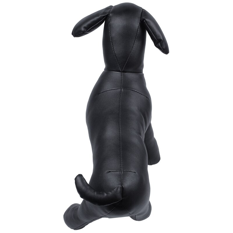 Lederen Hond Mannequins Staande Positie Hond Modellen Speelgoed Huisdier Dier Winkel Etalagepop