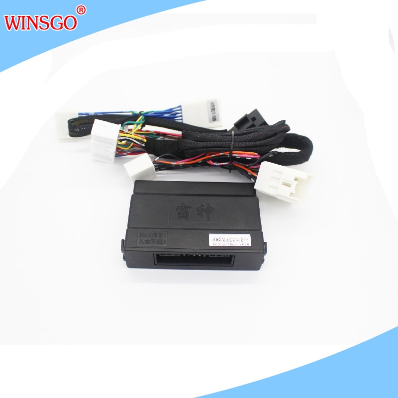 WINSGO Car Side Rear View Mirror Folder Spread Power Window Closer Open Kit For Mazda 3/CX-4/CX-3/Axela/Mazda 2