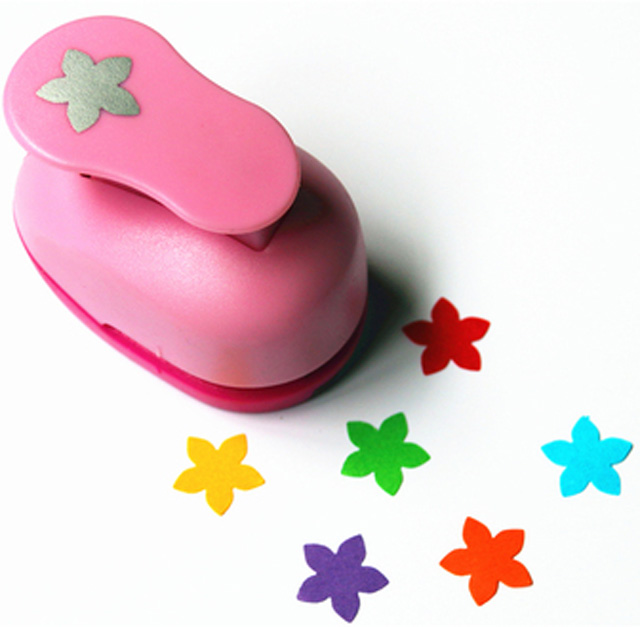 free ship 8mm paper circle cutter paper punch craft perfurador scrapbooking for kids furador diy puncher Embossing Embosser