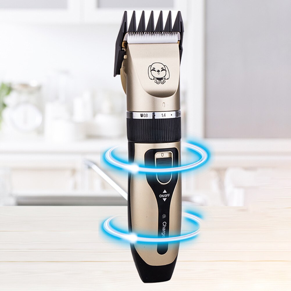 Pet Dog Hair Clipper Kit Low-noise Hair Cutter Cat Dog Haircut Clipper Trimmer Pet Grooming Machine Shavers USB Rechargeable