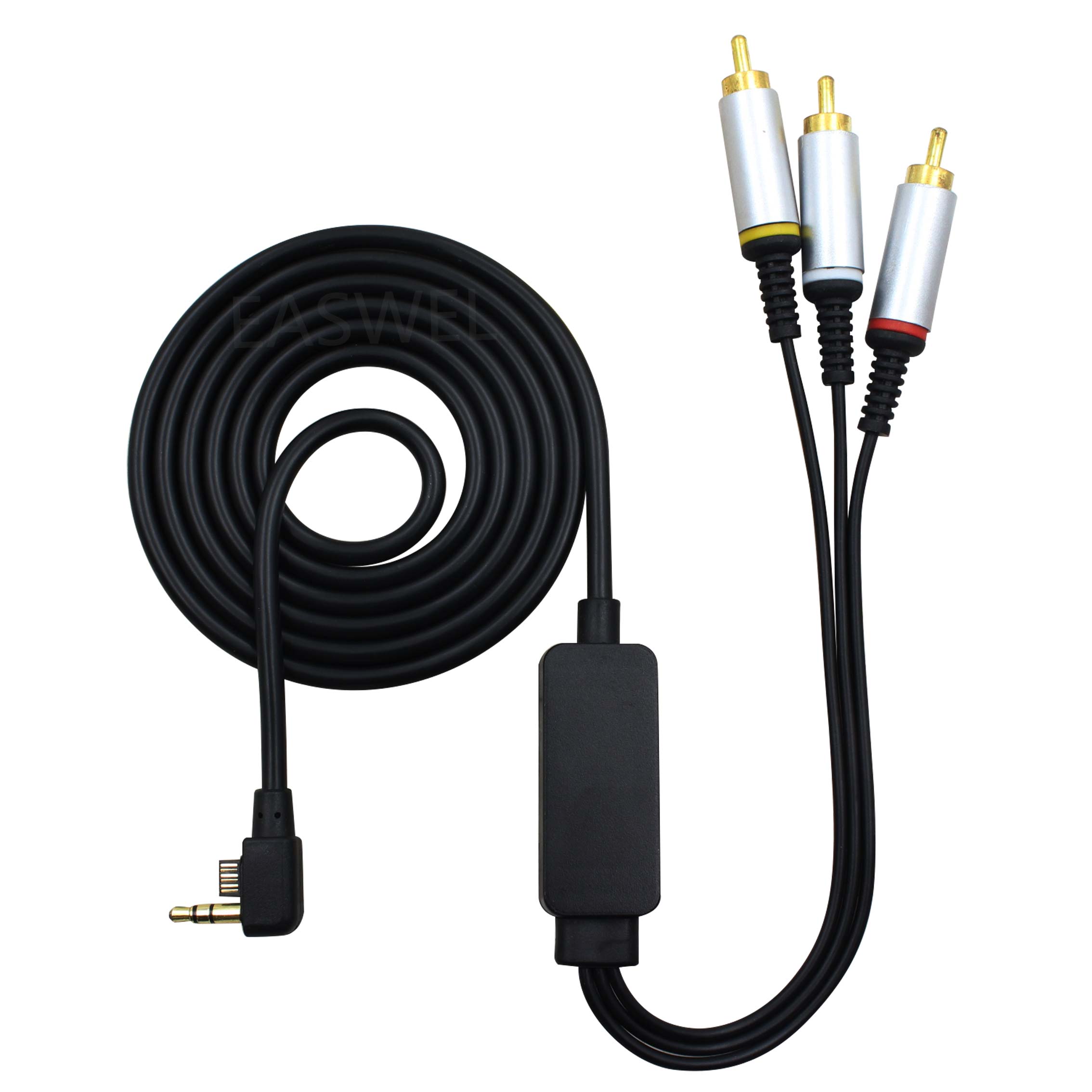 AV TV Video Adapter Component Cable for PSP 2000 3000 RCA Composite AV Cable