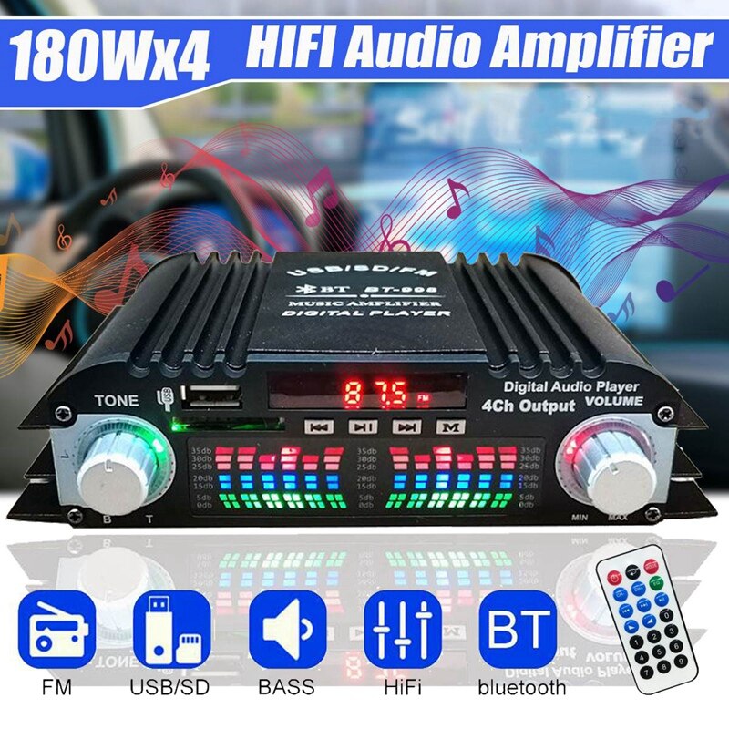 -bt -998 audio heim-digitalverstärker auto-audio bassverstärkung bluetooth-verstärker fm usb sd radio für subwoofer-lautsprecher