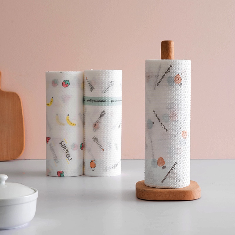 Olie-Gratis Lui Rags Voor Keuken Decontaminatie Absorberende Non-woven Handdoeken Nat En Droog Huishouden Papieren Wegwerp vaatdoek