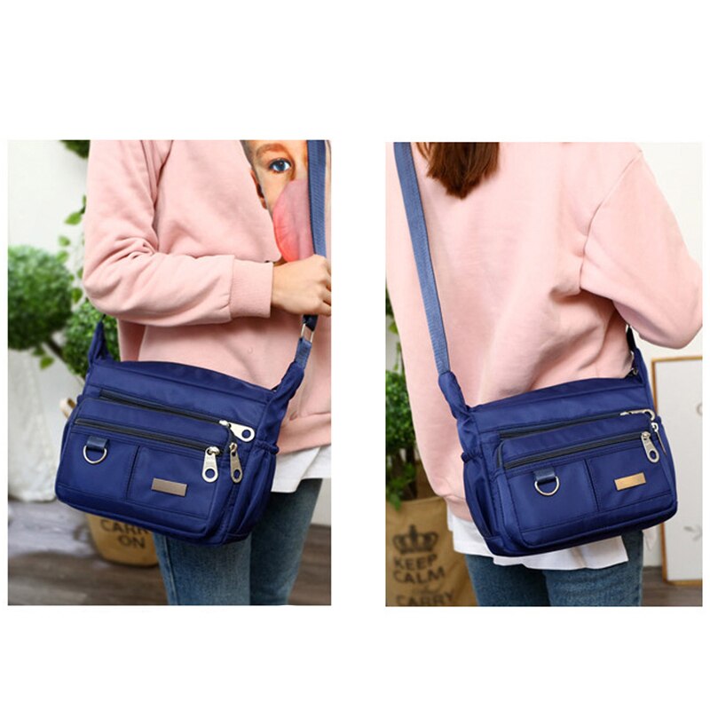 College Handbag Women Multi Purpose Handbag Inclined Shoulder Bag Messenger Bag Cross Body Bags Leisure Diagonal Package