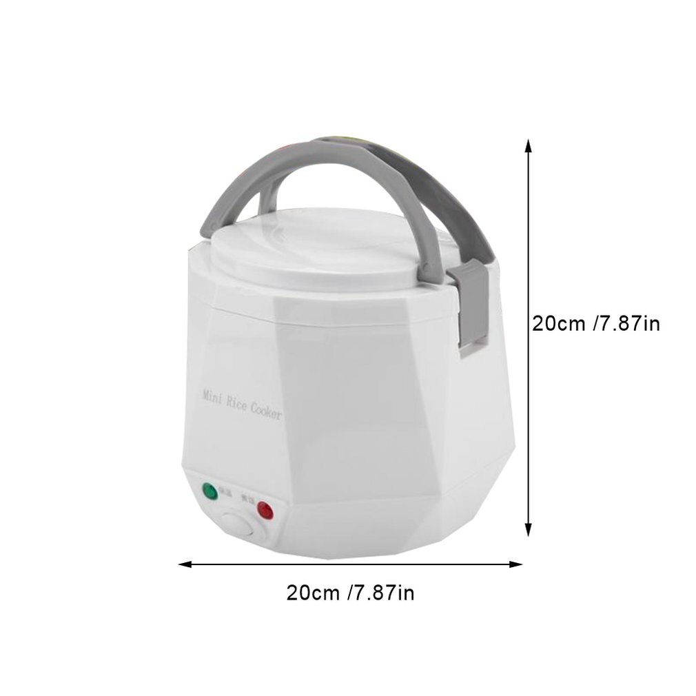 Auto Rijstkoker 24V Truck 1.6l Rijstkoker Mini Rijstkoker 2 Mensen-3 Mensen Wit Veilig Draagbare isolatie