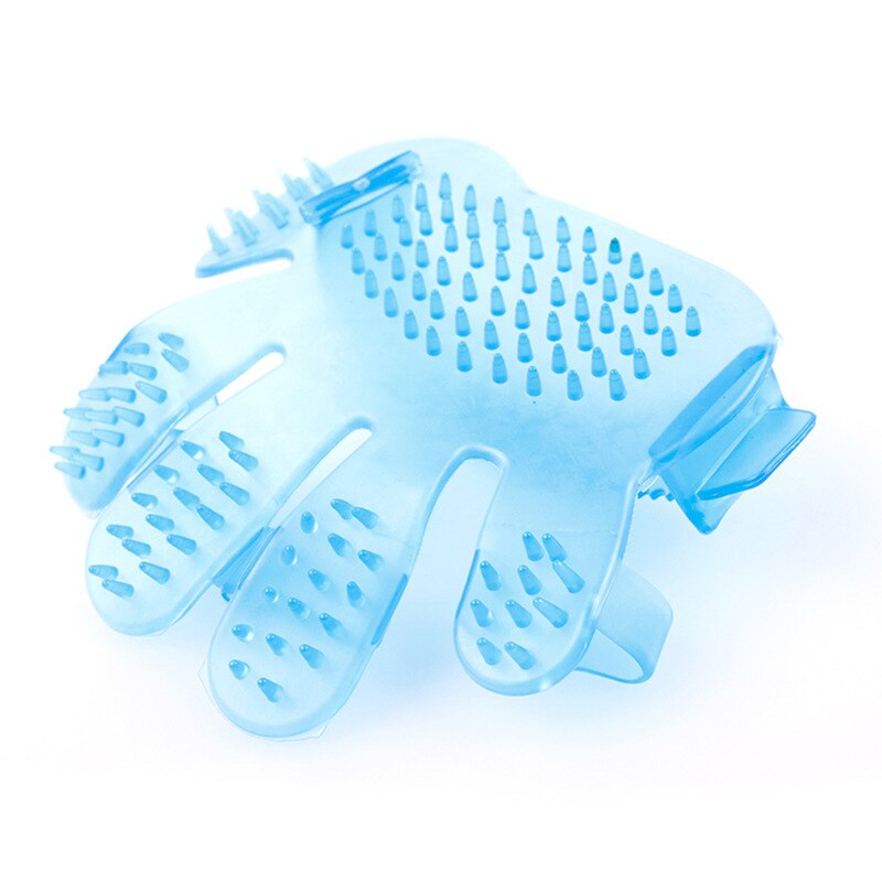 Guante de cepillo de baño para ducha de gato, guante de cepillo de desodorización para perros, guante de pelo peinado para masaje de mascotas, guante de aseo para mascotas, suministros para mascotas G0001