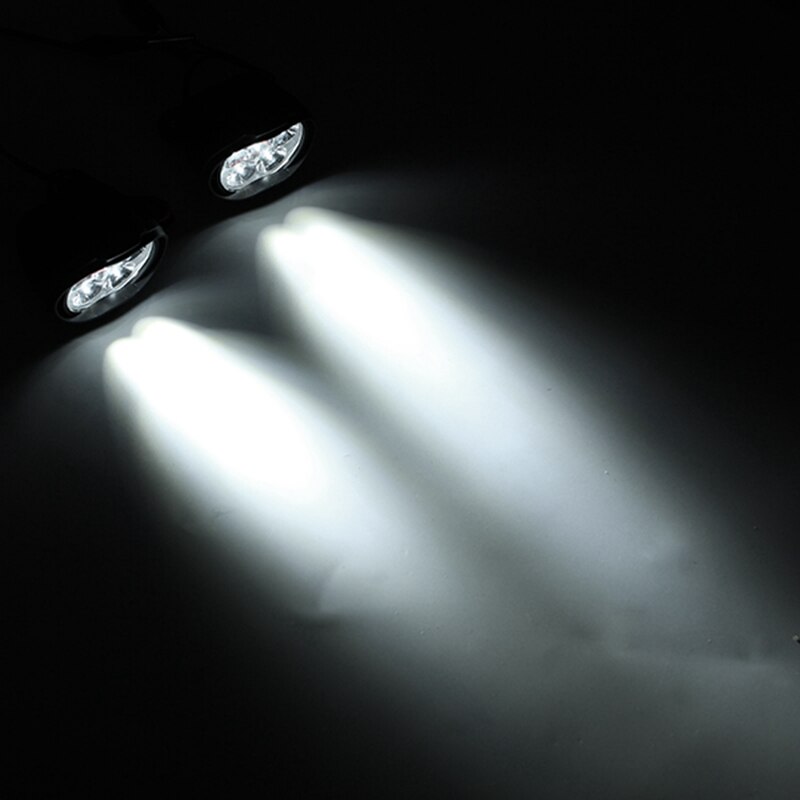 Pari 4/6/9 led 10w sumuvalot ajovalot hakuvalot moottoripyörän ajovalot moottoripyörä ajo sumuvalot+ kytkin